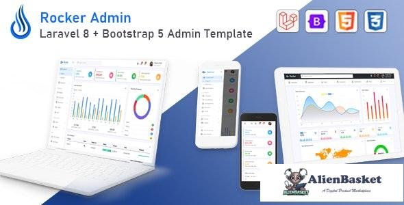 27175 Rocker v1.0 - Laravel 8 + Bootstrap 5 Admin Template 