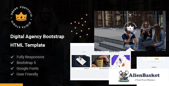 24474 Obero v1.0 - Digital Agency Bootstrap HTML Template 