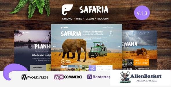 19140 Safaria v1.3 - Safari & Zoo WordPress Theme 