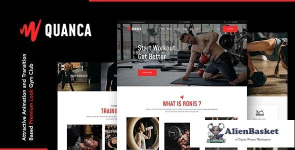 24586 Quanca v1.0 - Premium Gym Club HTML Template 