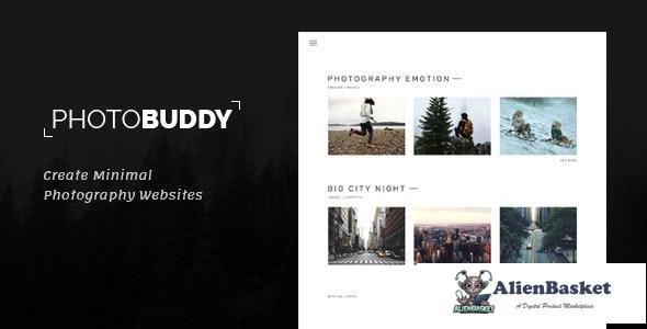 26874 PhotoBuddy v1.0.3 - Photography WordPress Theme 