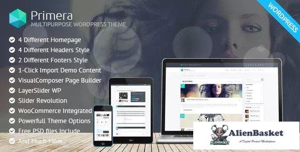 13850 Primera v1.1.0 - Corporate Multipurpose WordPress Theme 