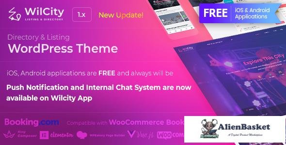 16798 Wilcity v1.1.7.5 - Directory Listing WordPress Theme 