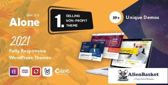 27386 Alone v7.2 - Charity Multipurpose Non-profit WordPress Theme 