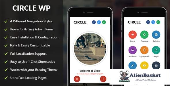 17120 Circle Mobile v1.3 - Mobile WordPress Theme 