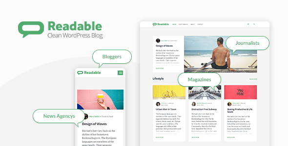 12936 Readable v2.3.0 - Blogging Theme Focused on Readability 