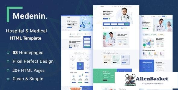 22659 Medenin v1.0 - Medical & Health Website Template 