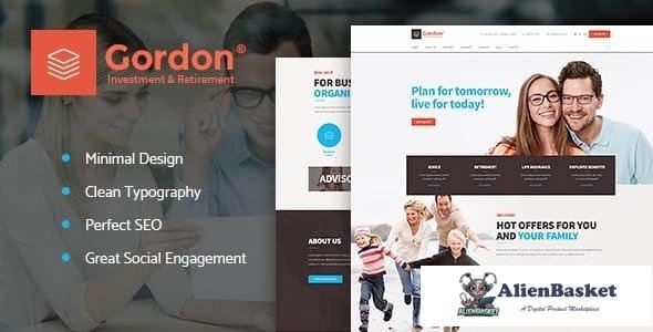 17492 Gordon v1.1.1 - Investments & Insurance Company WordPress Theme 