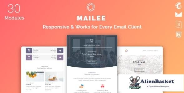 17208 Mailee v1.0 - Responsive Multipurpose Email Template 