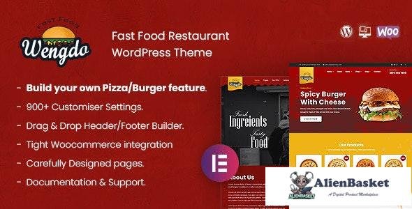 37487 Wengdo v2.0 - Fastfood WordPress Theme 