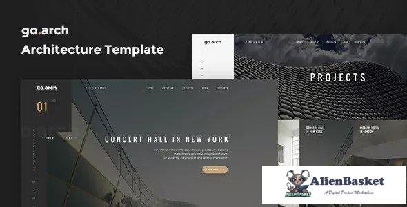 13389 go.arch - Architecture & Interior Template 