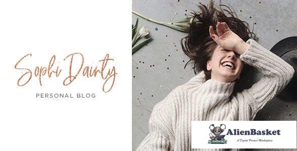 14373 Sophi Dainty v1.0 - Blog PSD Template 