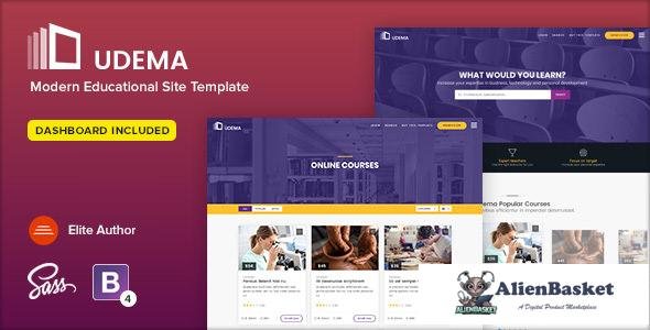 10659 UDEMA - Modern Educational Site Template 