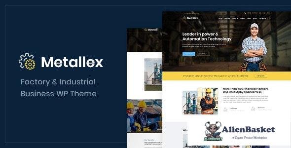 17642 Metallex v1.0 - Industrial And Engineering WordPress Theme 