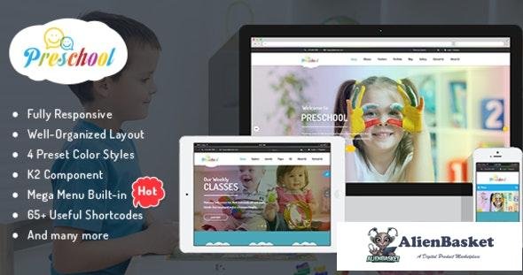 19925 Preschool v3.9.6 - Children Education Joomla Template for Kindergarten, Child Care Centers 