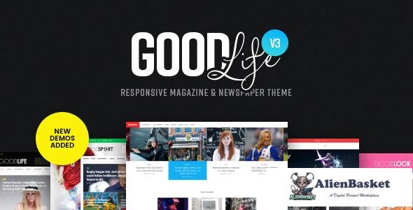 10212 GoodLife v3.2.8 - Responsive Magazine Theme 