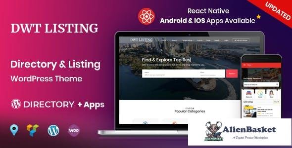 15994 DWT Listing v3.1.0 - Directory & Listing Wordpress Theme 