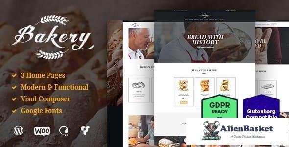 17436 Bakery v1.8 - Sweets Cafe & Pastry Shop WordPress Theme 