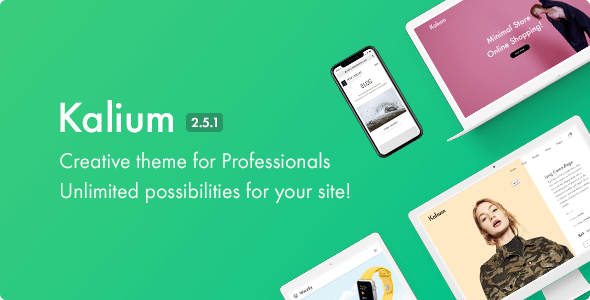 10313 Kalium v2.5.1 - Creative Theme for Professionals 