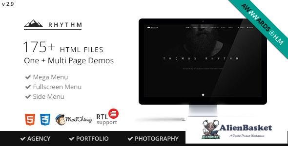 12667 Rhythm v2.11 - Multipurpose One/Multi Page Template 