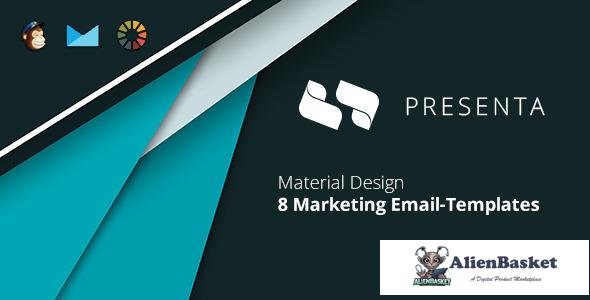 11536 Presenta Marketing Email-Template + EmailBuilder 