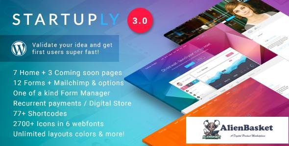 10385 Startuply v3.0.10 - Multi-Purpose Startup Theme 