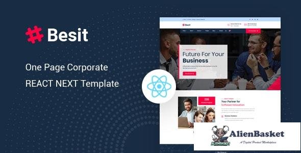 24322 Besit v1.0 - React Next Corporate Page Template 