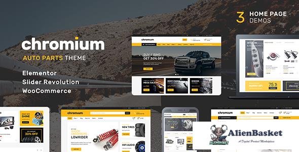 12605 Chromium v1.1.4 - Auto Parts Shop WordPress Theme 