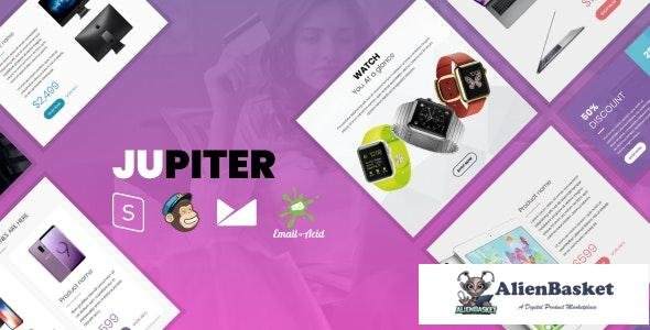18146 Jupiter v1.0 - E-commerce Responsive Email Template with MailChimp Editor, StampReady & Online