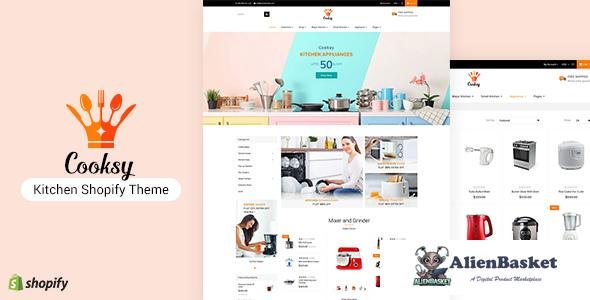 13183 Cooksy - Kitchen Utensils Shopify Theme 