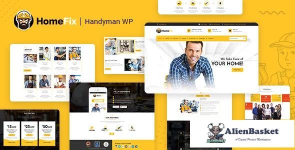 23715 HomeFix v1.9 - Plumber, Handyman Maintenance Theme 