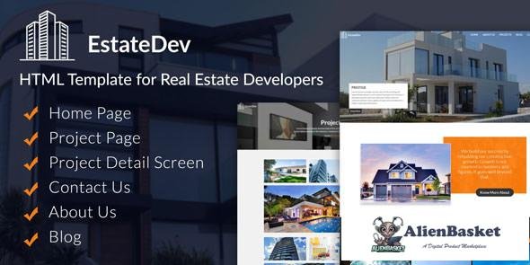11675 EstateDev - HTML Template for Real Estate 