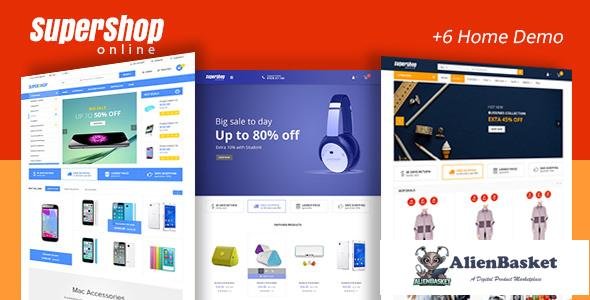 14764 Super Shop v1.8 - Market Store RTL Responsive WooCommerce 