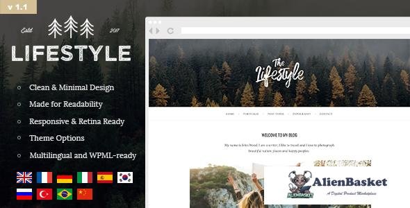 14946 The Lifestyle v1.2 - Vintage, Minimal and Simple Theme 