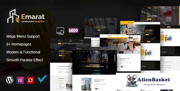 27550 Emarat v1.0 - Construction WordPress Theme 