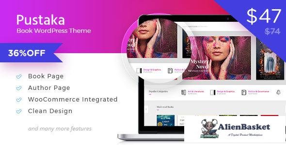 24344 Pustaka v2.11.13 - WooCommerce Theme For Book Store 
