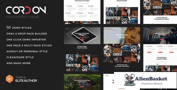 11811 Cordon v1.1.2 - Responsive One Page & Multi Page Portfolio 