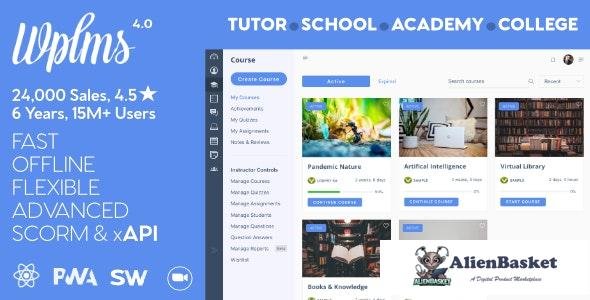 22727 WPLMS v4.0.8.5 - Learning Management System for WordPress 