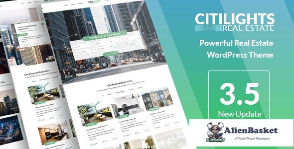 20255 CitiLights v3.5.8 - Real Estate WordPress Theme 