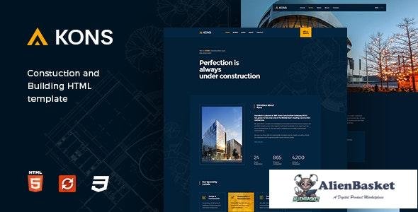 20278 Kons v1.0.7 - Construction and Building Template 