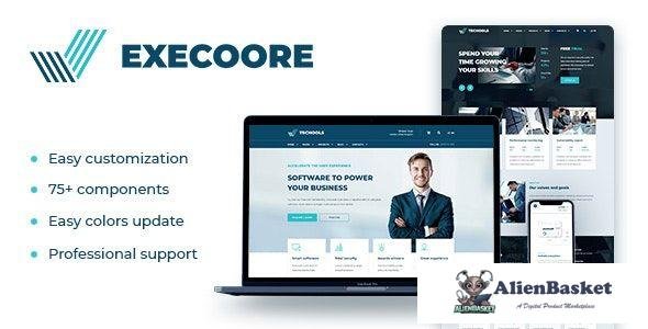 20851 Execoore v1.1 - Technology And Fintech Template 