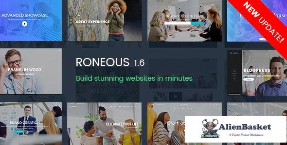 15640 Roneous v1.6.8 - Creative Multi-Purpose WordPress Theme 