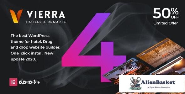 23183 Vierra v4.0 - Hotel, Resort, Inn & Booking Elementor WordPress Theme 