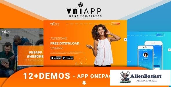 17631 VniApp - Showcase Mobile App HTML Template 