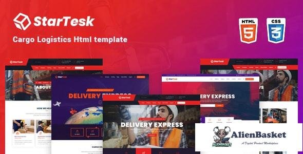 25173 Startesk v1.0 - Cargo, Logistics & Transport HTML5 Template 