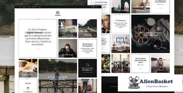 10197 Yonkers - Creative Agency Drupal 8 Theme 