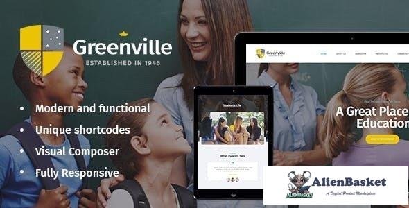 18848 Greenville v1.3.2 - A Private School WordPress Theme 