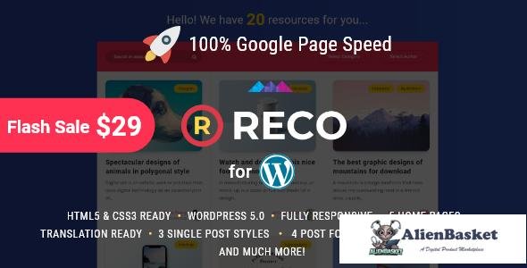 12975 Reco v2.8.8 - Minimal Theme for Freebies 