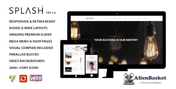 10713 Splash v2.6 - Multipurpose Wordpress Theme 