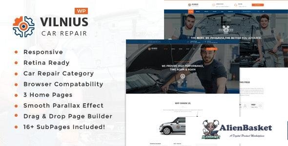 18550 Vilnius v1.5 - Auto Mechanic & Car Repair WordPress Theme 